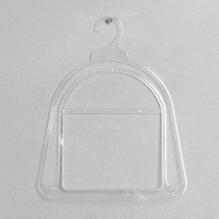 Вешалка для шапок, пластик, 24×30 см, цвет прозрачный Вешалка для шапок, пластик, 24×30 см, цвет прозрачный