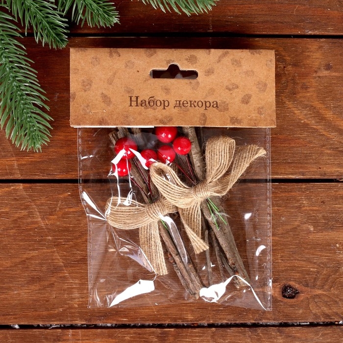 Набор декора &laquo;Веточки&raquo;, 12 см