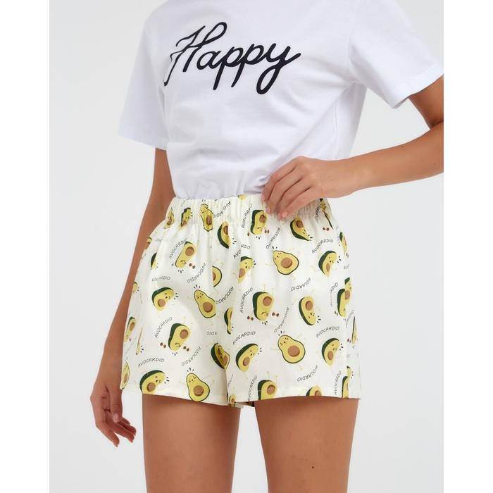 Шорты женские KAFTAN Шорты женские KAFTAN "Avocado", р. 44-46, белый