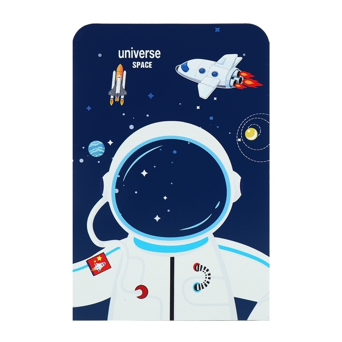 Подставки для книг " Космос.Астронавт", 2 штуки