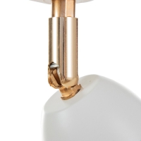 Светильник трековый "Адри" Е27 40Вт белый 16х13х18см