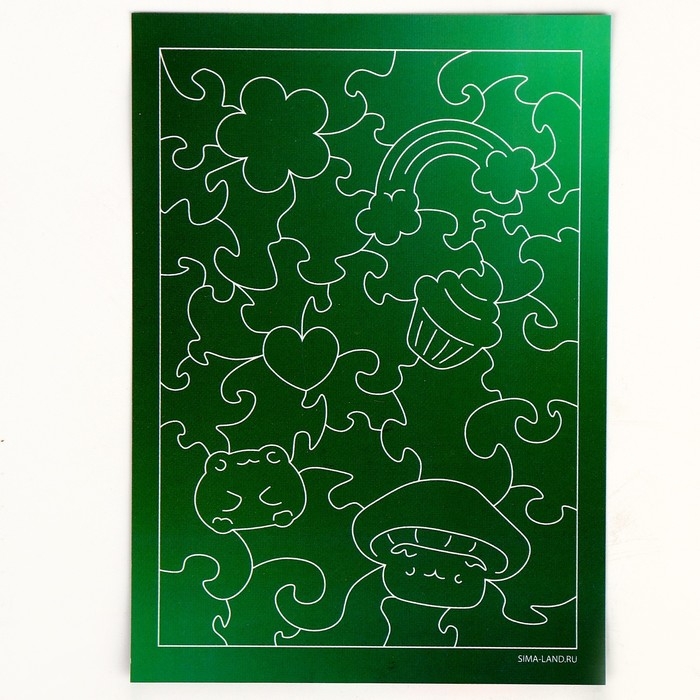 Пазл деревянный фигурный &laquo;Фея&raquo;, 41 элементов