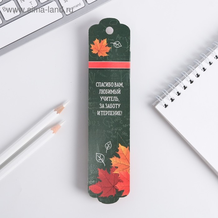 Ручка подарочная &laquo;Учителю: С Днём Учителя!&raquo;, металл, синяя паста, 1.0 мм