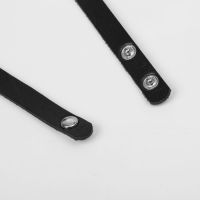 Чокер &laquo;Стиль&raquo; капля, цвет чёрный, 39,5 см