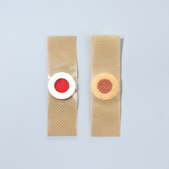 Защитная пластина для ног, набор - 12 шт, на клеевой основе, цвет бежевый Защитная пластина для ног, набор - 12 шт, на клеевой основе, цвет бежевый