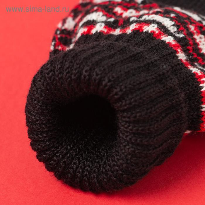 Перчатки мужские в подарочной коробке Перчатки мужские в подарочной коробке"Настоящему мужику", размер 22