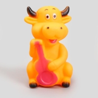 Игрушка пищащая "Корова" для собак, 10 см, микс цветов Игрушка пищащая "Корова" для собак, 10 см, микс цветов