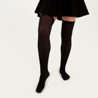 Карнавальные чулки &laquo;Шнуровка&raquo;, размер М