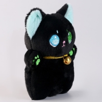 Мягкая игрушка &laquo;Котик&raquo;, 12 см, цвет чёрный