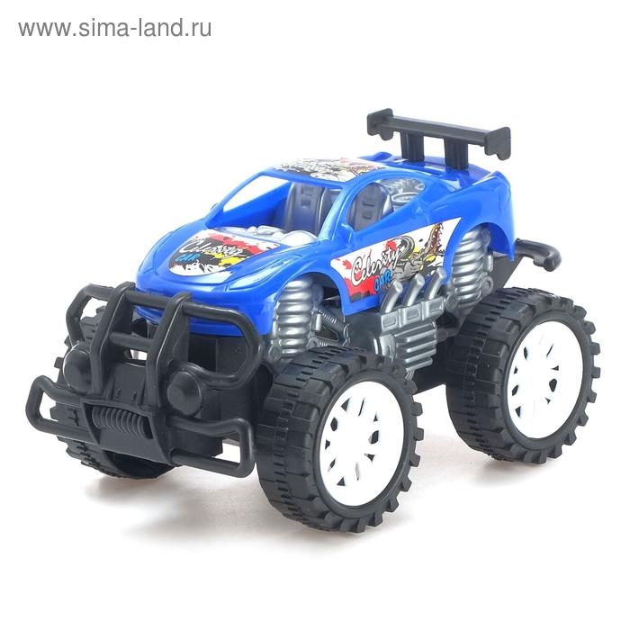 Машина инерционная &laquo;Гоночный джип&raquo;, цвета МИКС