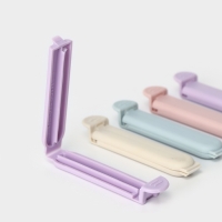 Зажимы для пакетов Доляна &laquo;Базис&raquo;, 5 шт, 7 см, цвет МИКС