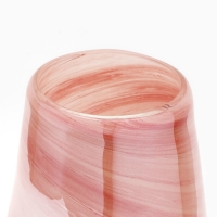 Ваза для цветов &laquo;Элен&raquo; из цветного стекла 30,5&times;17,5&times;17,5 см