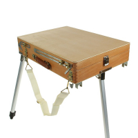 Этюдник, 33 х 46 х 13 см, максимальная высота ножек 83 см, металлические, телескопические, бук Этюдник, 33 х 46 х 13 см, максимальная высота ножек 83 см, металлические, телескопические, бук