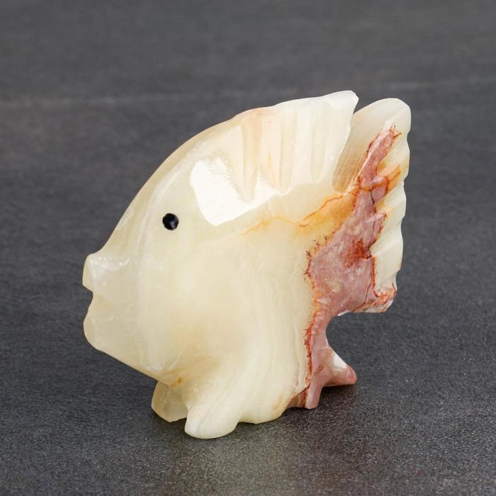 Сувенир «Рыба», 6,3 см, оникс Сувенир «Рыба», 6,3 см, оникс