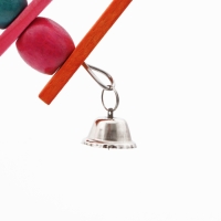 Игрушка для птиц "Радуга" с колокольчиками, 25 х 12 см Игрушка для птиц "Радуга" с колокольчиками, 25 х 12 см