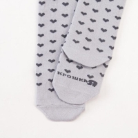 Колготки Крошка Я "Сердечки", серый, рост 68-74 см Колготки Крошка Я "Сердечки", серый, рост 68-74 см