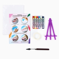 Рисование пастелью с мольбертом &laquo;Маяк в океане&raquo;, набор для творчества