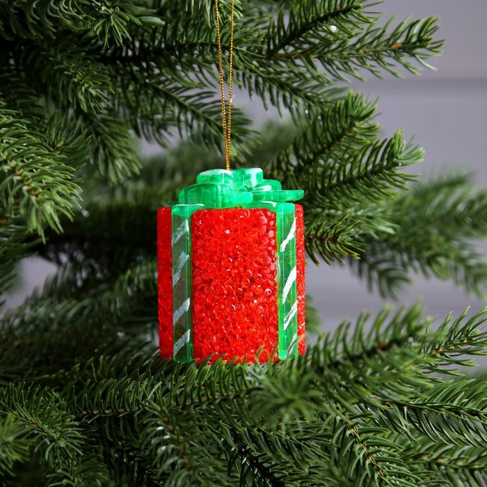 Светодиодная фигура «Подарок красный» 7.5 см, пластик, батарейки AG13х3 (в комплекте), свечение мульти (RGB) Светодиодная фигура «Подарок красный» 7.5 см, пластик, батарейки AG13х3 (в комплекте), свечение мульти (RGB)