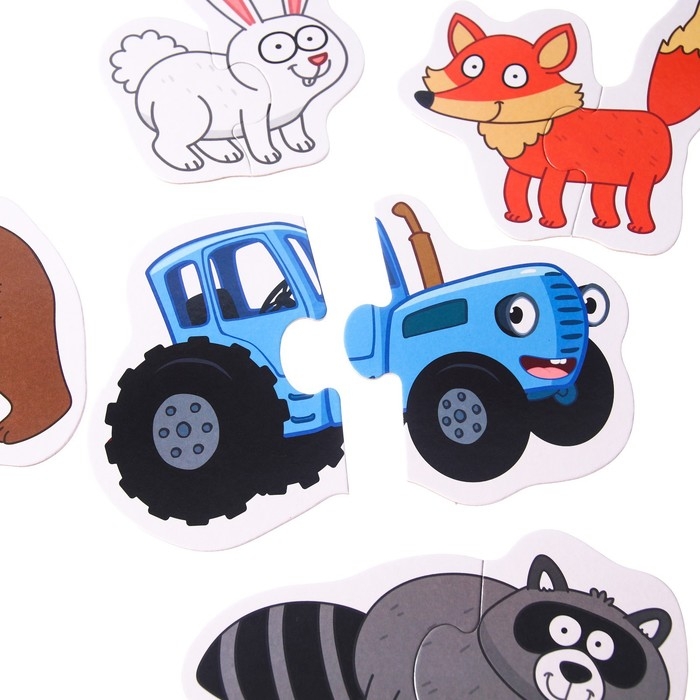 Макси-пазлы &laquo;Синий трактор: Лесные жители&raquo;