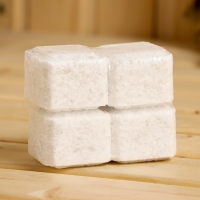 Соляной брикет набор для бани "100% мужик" Соляной брикет набор для бани "100% мужик"