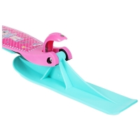 Самокат-снегокат 2 в 1 GRAFFITI &laquo;Девочка&raquo;