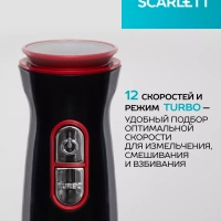 Кухонный погружной блендер измельчитель 3 в 1 со стаканом