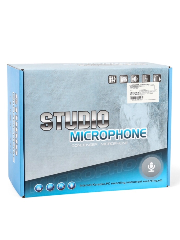 Микрофон конденсаторный Music Life U87: стойка + кабель в комплекте