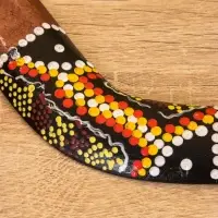 Сувенир "Бумеранг" албезия, 20х6х1 см, МИКС