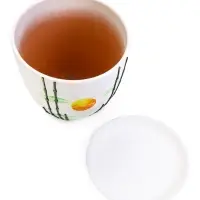 Набор горшков цветочный поддоном 4 шт 0,4 / 1 / 2,5 / 5 л керамика, Азия