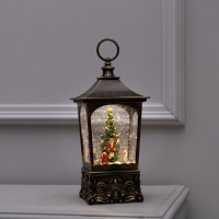 Светодиодная фигура «Фонарь с щелкунчиком» 13.5 × 28.5 × 13.5 см, пластик, батарейки ААх3 (не в комплекте), USB, свечение тёплое белое Светодиодная фигура «Фонарь с щелкунчиком» 13.5 × 28.5 × 13.5 см, пластик, батарейки ААх3 (не в комплекте), USB, свечение тёплое белое