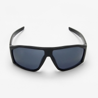 Очки солнцезащитные спортивные, uv 400, ширина 14.7 см, дужка 13.5 см, высота 4.2 см, черные   10807