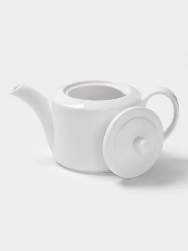 Заварочный чайник Hanna Kn&ouml;vell, 1 л, фарфор, белый