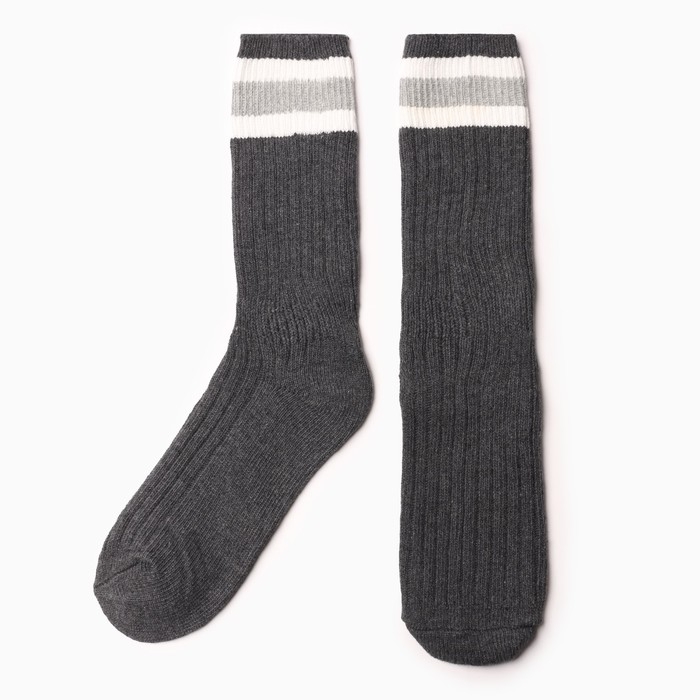 Носки женские &laquo;Hobby Line&raquo;, цвет тёмно-серый, размер 36-40