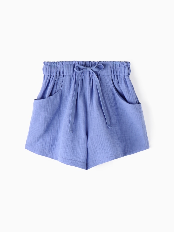 Шорты из муслина для девочек KAFTAN рост 164, фиолетовый