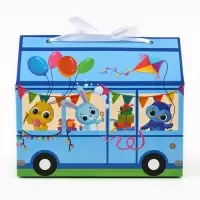 Коробка для сладостей &laquo;С днём рождения!&raquo;, 10 х 18 х 14 см