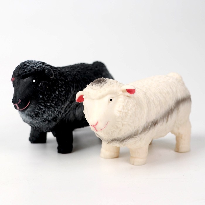 Антистресс мялка &laquo;Овечка&raquo; с песком, цвета МИКС