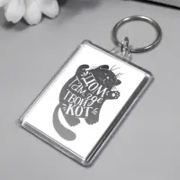 Брелок акрил "Котяра" 3,5х5 см