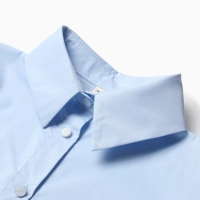 Блузка женская MINAKU: Casual Collection цвет голубой, р-р 48