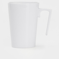 Кружка фарфоровая Wilmax, 320 мл, цвет белый