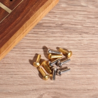 Настольная игра &laquo;Крестики-нолики&raquo;, 13&times;13.5 см, дерево шишам, латунь