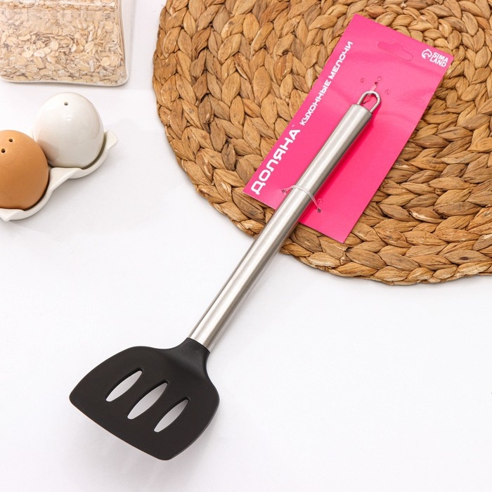 Лопатка Доляна &laquo;Стил&raquo;, 33 см, с прорезями