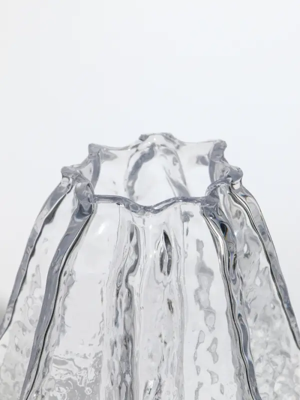 Ваза стекло настольная "Кэли" 21х12х6 см, прозрачный