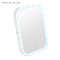Зеркало ENERGY EN-703, LED подсветка регулируемая, 14 х 19 см, 4хААА Зеркало ENERGY EN-703, LED подсветка регулируемая, 14 х 19 см, 4хААА
