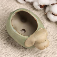 Горшок "Лаки Собачка" 11х9х8см