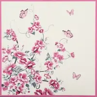 Пленка для цветов матовая, &laquo;Цветочная композиция&raquo;, 57&times;57 см