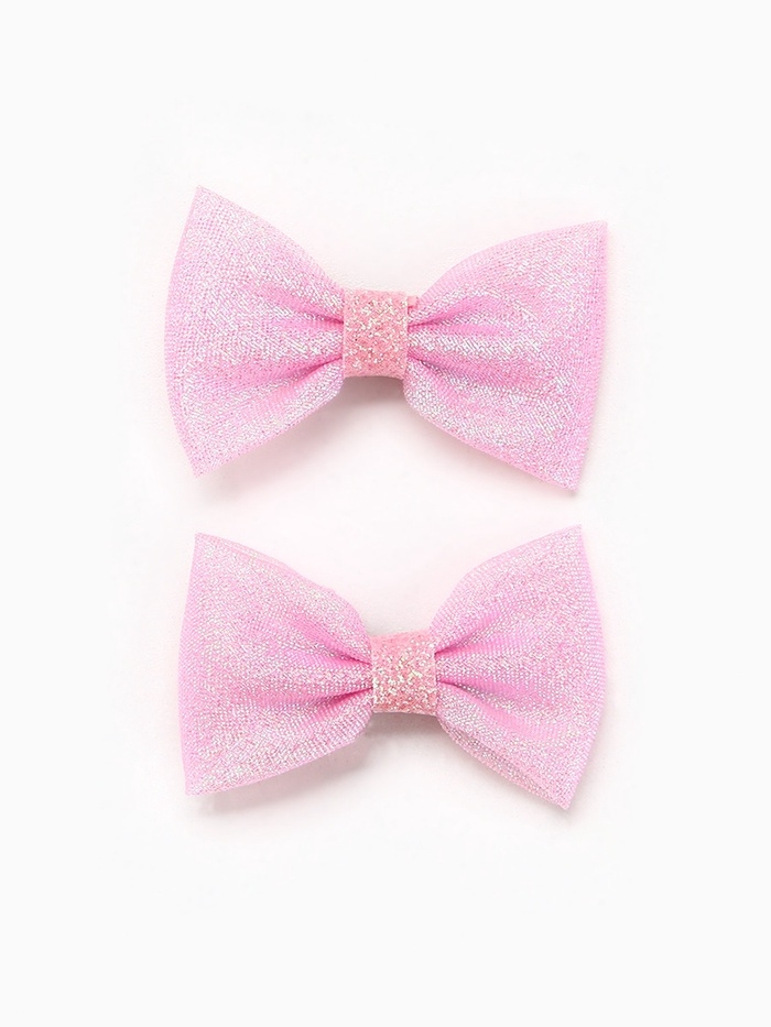 Бант для волос 2 шт, крабики &laquo;Милота&raquo;, 8 х 12,5 см