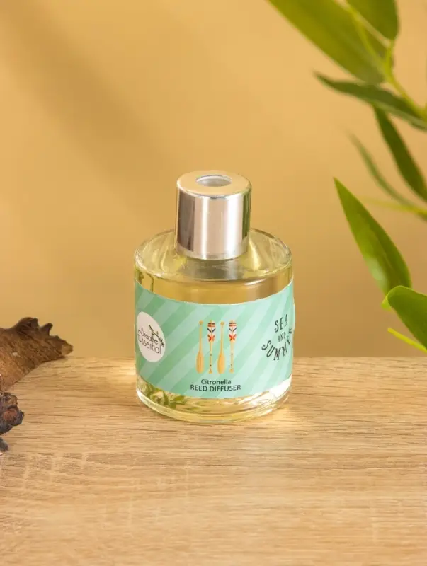 Диффузор Sea and Summer "Citronella" цитронелла 50 мл, 6 палочек