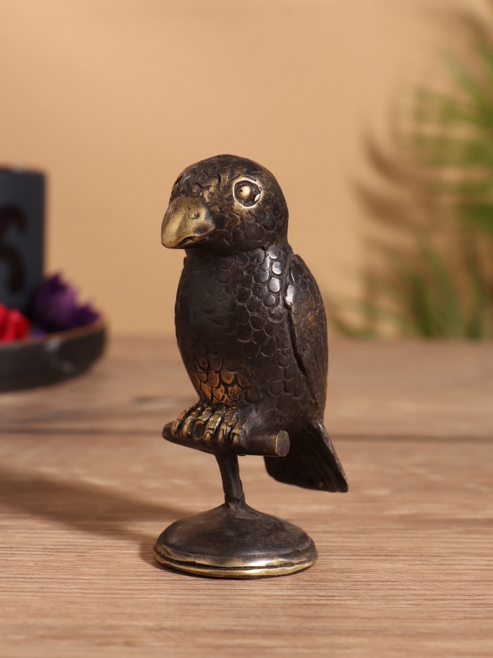 Сувенир бронза "Птичка" 4х5х8 см