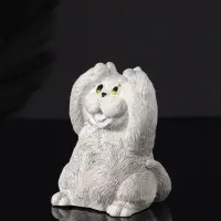 Набор статуэток "Три кота: ничего не вижу, не слышу, не говорю" 7 см, серый