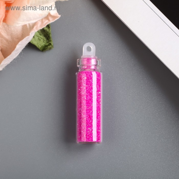 Глиттер набор 6 бутылочек "Пастель", вес глиттера в 1 бут - 1,2 гр, цвет микс